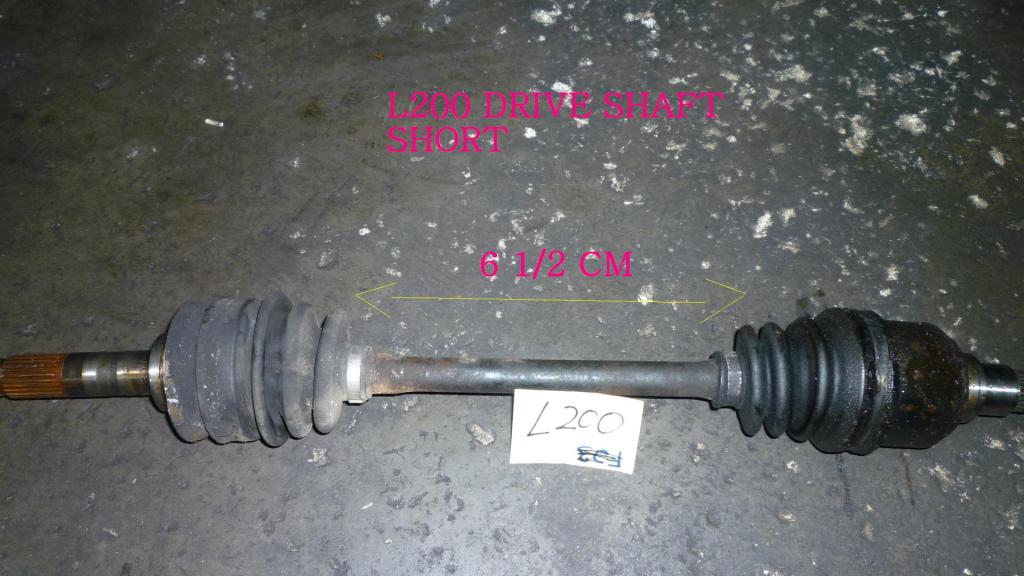 DAIHATSU L200 DRIVE SHAFT LONG